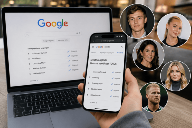 google kendte danskere